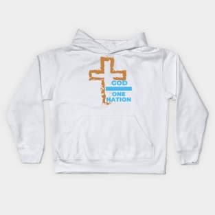 One Nation Under God Kids Hoodie